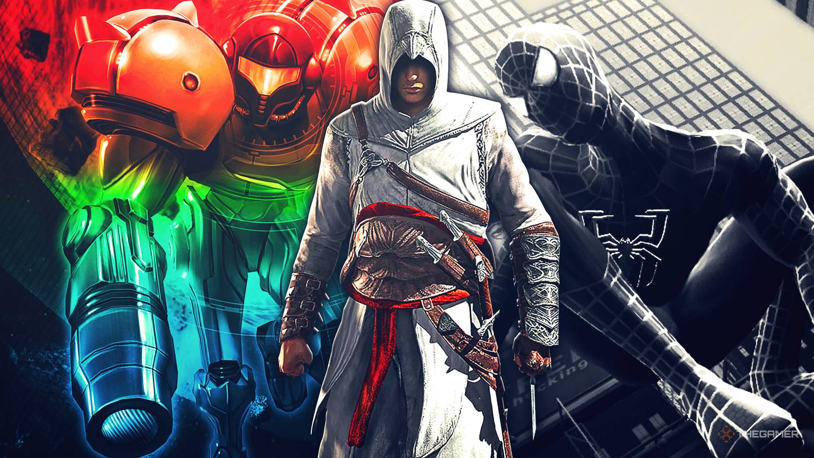 Metroid Prime, Assassin's Creed and Spider-Man 3.